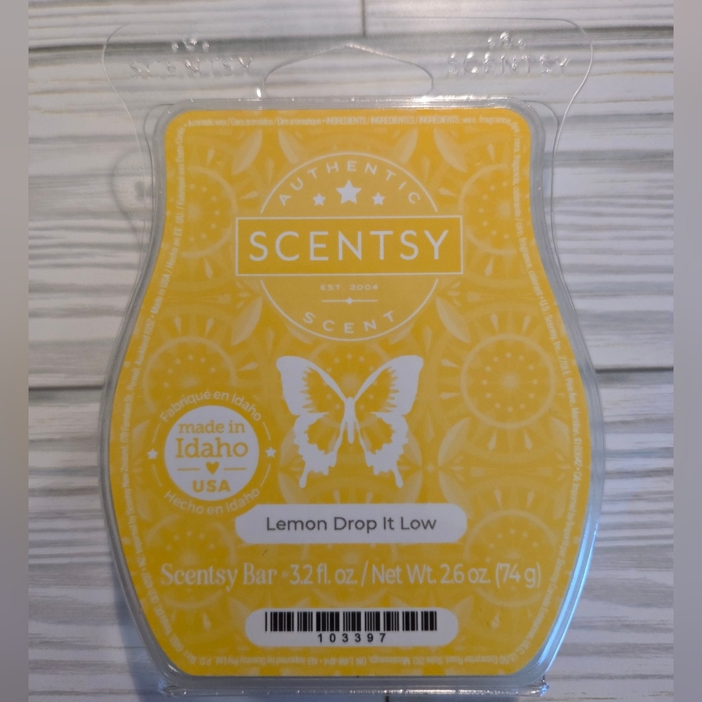 Scentsy Bar in Lemon Drop It Low